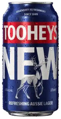 Coles Tooheys New Block Cans 30x375mL offer