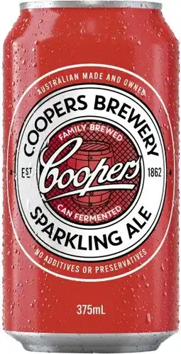 Coles Coopers Sparkling Ale Cans 24x375mL offer