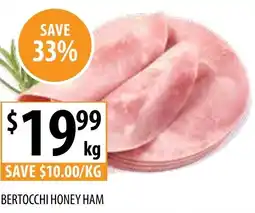 Supabarn Bertocchi Honey Ham offer