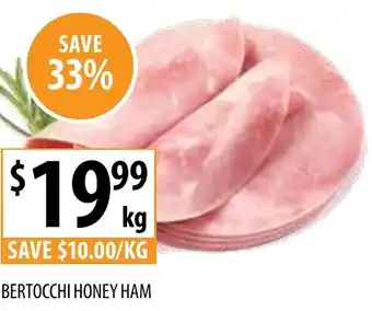 Supabarn Bertocchi Honey Ham offer