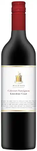 Coles Mildara Limestone Coast Cabernet Sauvignon offer