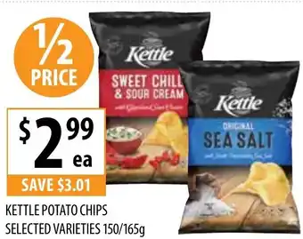 Supabarn Kettle Potato Chips offer