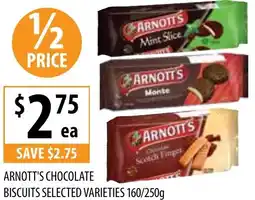 Supabarn Arnott's Chocolate Biscuits offer