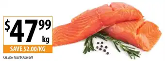 Supabarn Salmon Fillets Skin Off offer