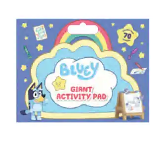 Australia Post Bluey giant sticker activity set offer