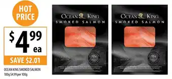 Supabarn Ocean King Smoked Salmon offer