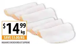 Supabarn Inghams Chicken Breast Supreme offer