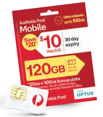 Australia post mobile - 120gb