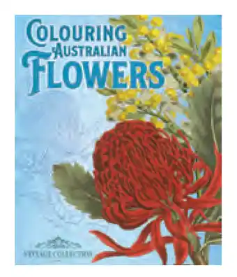 Australia Post Colouring australian birds and flowers offer
