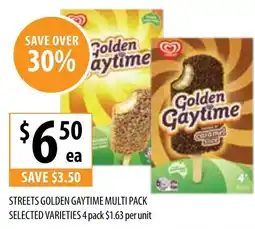 Supabarn Streets Golden Gaytime Multi Pack offer