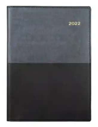 Vanessa a5 week to view 2022 diary - black