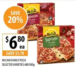 Supabarn Mccain Family Pizza offer