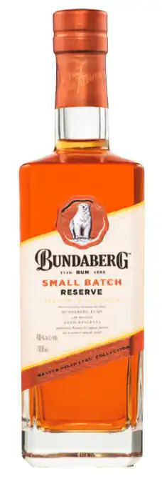 The Bottle O Bundaberg master distiller’s collection small batch rum 40% 700ml offer