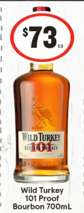 IGA Wild Turkey 101 Proof Bourbon offer