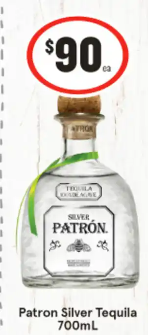 IGA Patron Silver Tequila offer