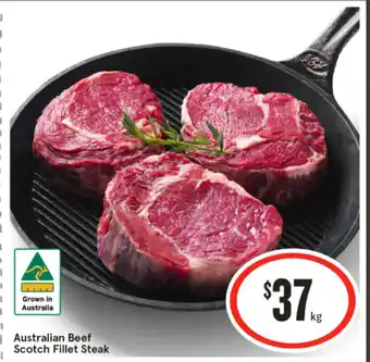 IGA Australian Beef Scotch Fillet Steak offer