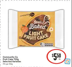 IGA Community Co Fruit Cake offer