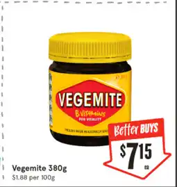 IGA Vegemite offer