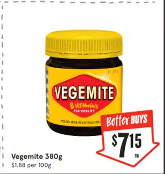 IGA Vegemite offer