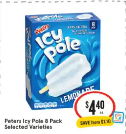 IGA Peters Icy Pole offer