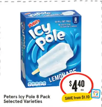 IGA Peters Icy Pole offer