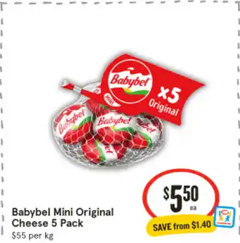 IGA Babybel Mini Original Cheese offer