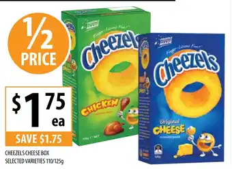 Supabarn Cheezels cheese box offer