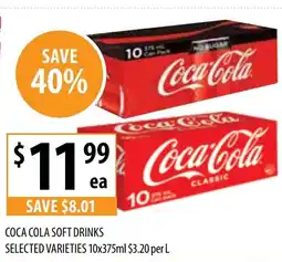 Supabarn Coca cola soft drinks offer