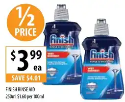 Supabarn Finish rinse aid offer