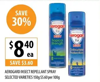 Supabarn AEROGARD INSECT REPELLANT SPRAY offer