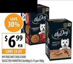 Supabarn My dog wet dog food offer