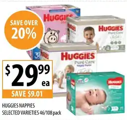 Supabarn Huggies nappies offer