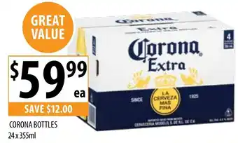 Supabarn Corona bottles offer