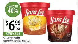 Supabarn Sara lee ice cream offer