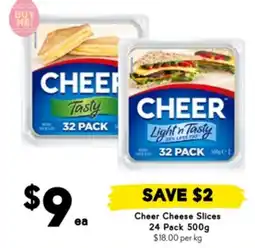 Drakes Cheer Cheese Slices offer