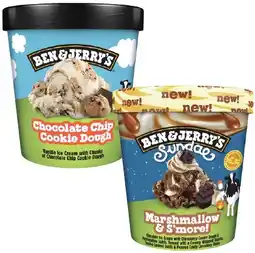 IGA Ben & Jerry's Ice Cream 427-465mL Selected Varieties offer