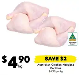 Drakes Australian Chicken Maryland Portions offer