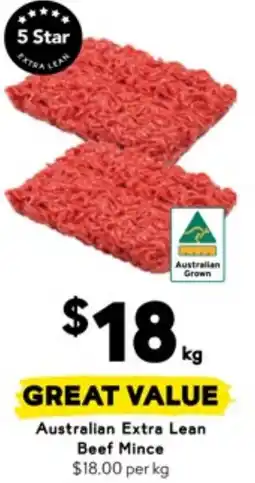 Drakes Australian Extra Lean Beef Mince offer