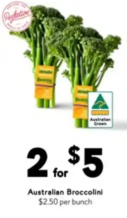 Drakes Australian Broccolini offer