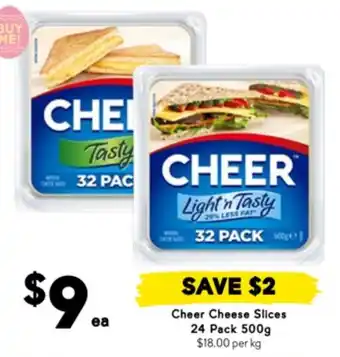 Drakes Cheer Cheese Slices offer