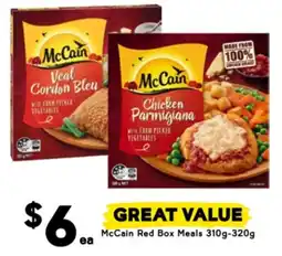 Drakes McCain Red Box Meals offer