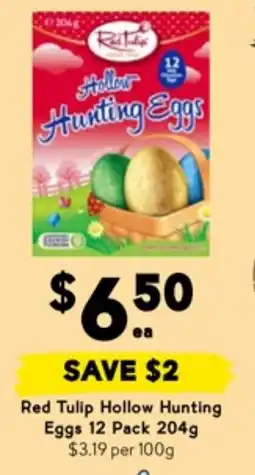 Drakes Red Tulip Hollow Hunting Eggs offer