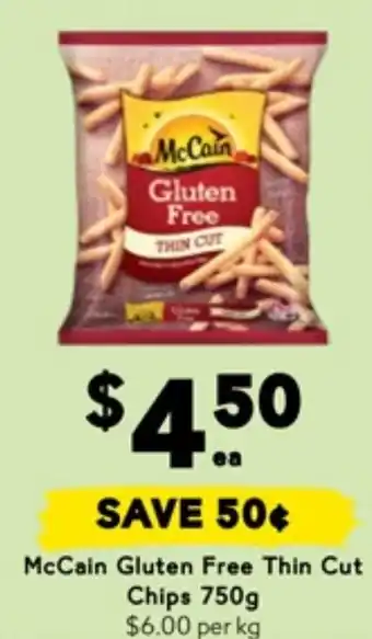 Drakes McCain Gluten Free Thin Cut Chips offer