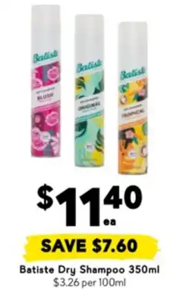 Drakes Batiste Dry Shampoo offer