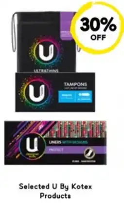 Drakes U By Kotex Products offer