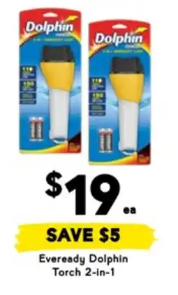 Drakes Eveready Dolphin Torch offer