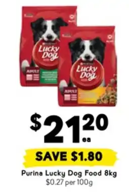 Drakes Purina Lucky Dog Food offer