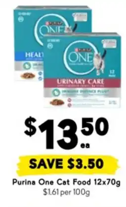 Drakes Purina One Cat Food offer