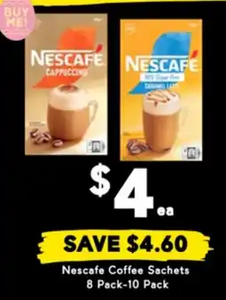 Drakes Nescafe Coffee Sachets offer