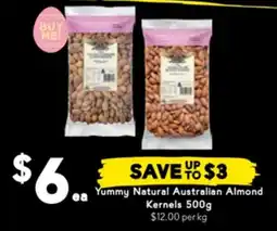 Drakes Yummy Natural Australian Almond Kernels offer